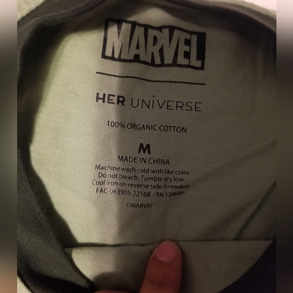 Marvel Shirt Women's Size M Color Green - Picture 5 of 5